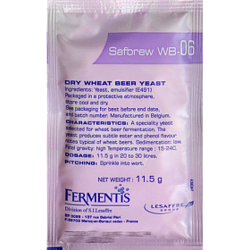 Купить Пивные дрожжи Fermentis Safbrew  WB-06 11,5 г